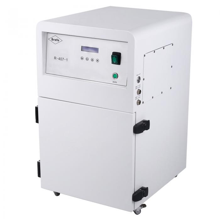 Srefo R-407-1 Dental CAD/CAM Dynamische Staubsammelmaschine / Dentallabor Absaugung mit GX16-4 CAM-Schnittstelle
