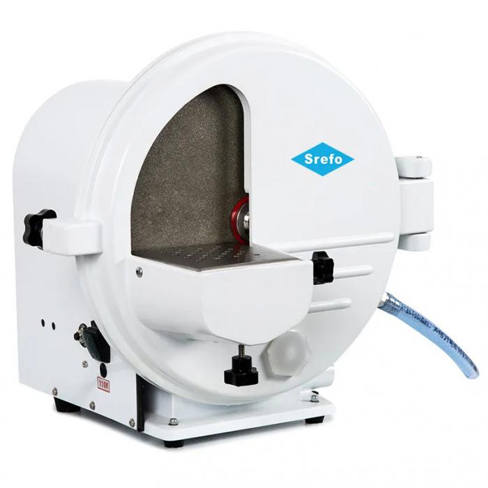 Srefo R-830 ​​Dentallabor Nass Gipsmodelltrimmer mit Diamantbeschichteter Trimmerscheiben und Metall Trimmerscheiben