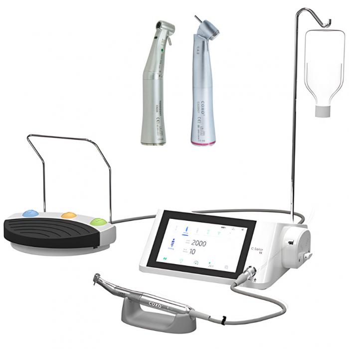 Coxo C-Sailor S1 Dental Implantatmotor,Physiodispenser mit CX235C7-3S + CX235C6-22 Winkelstück