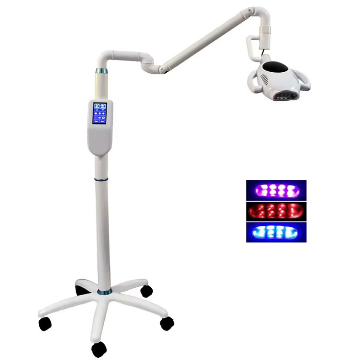 60 W Dental Zahnaufhellung Geräte mit Touchscreen (Dreifarbenlicht / Monochromes Licht)