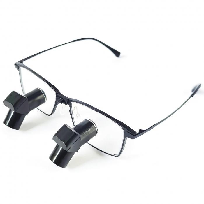 Micare ENM-350X 3.5X Dental Ergonomic Lupenbrille,TTL Chirurgische Lupenbrille (Kunststofflinsen)