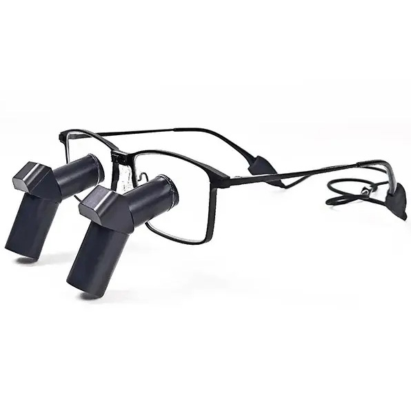 Micare ENM-650X 6.5X Dental Ergonomic Lupenbrille,TTL Chirurgische Lupenbrille (Kunststofflinsen)