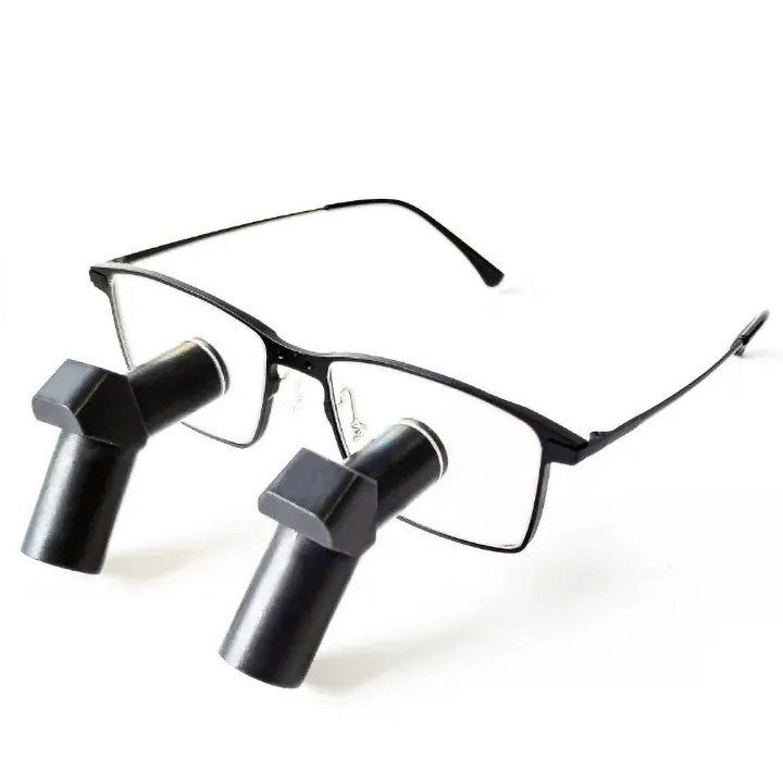 Micare ENM-550X 5.5X Dental Ergonomic Lupenbrille,TTL Chirurgische Lupenbrille (Kunststofflinsen)
