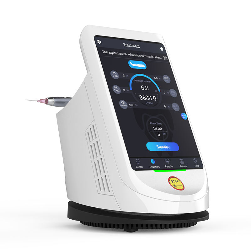Dimed Berylas Blue Dental GaAlAs Diodenlaser 450nm/650nm/980nm 0.5W/4W/10W