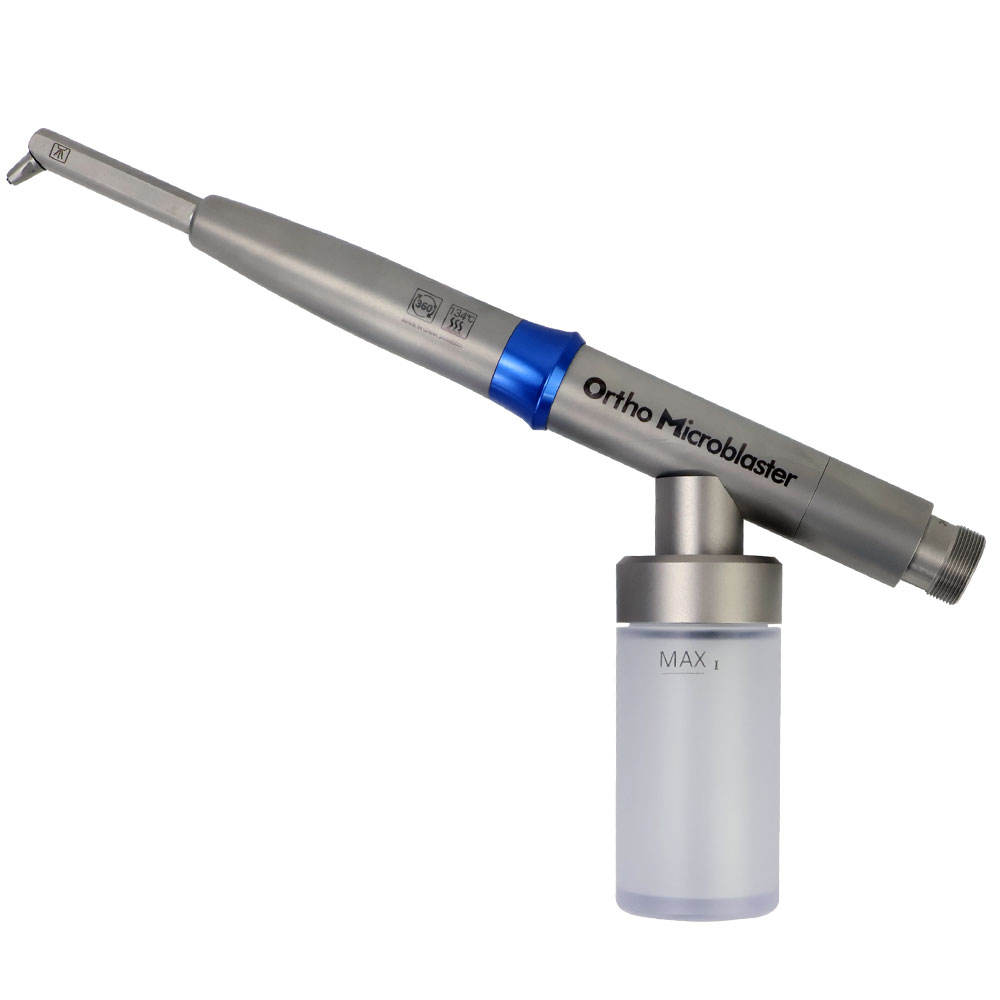 Dental Aluminiumoxid Intraoral Pneumatische Mikrosandstrahler mit 2 Löchern