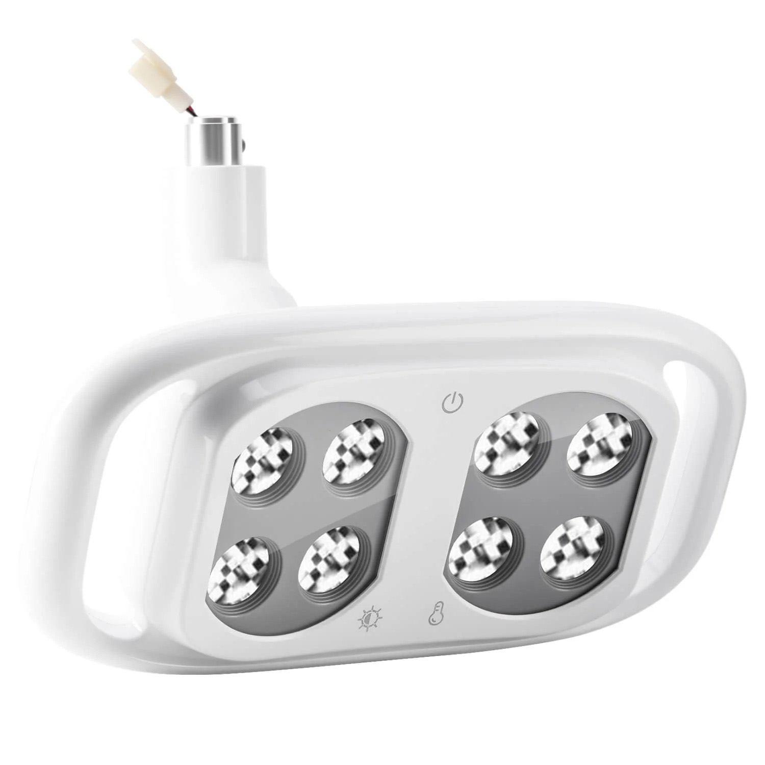 Zahnarztlampe 8 LEDs, 10 W, zweifarbig einstellbar mit infrarot-induktive