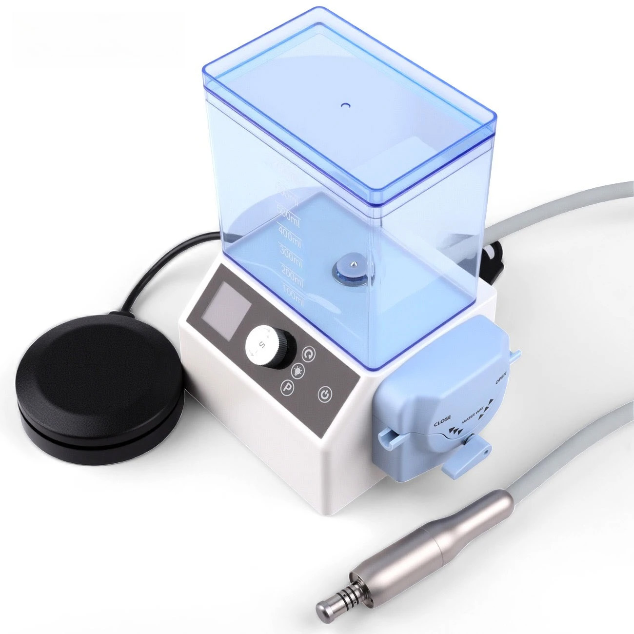 Mikromotor zahnmedizin (bürstenloser elektromoto) mit Wassertank und Schlauchpumpe