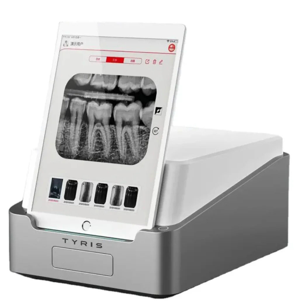 TYRIS TR310 speicherfolienscanner zahnarzt mit Pad und speicherfolie zahnfilm