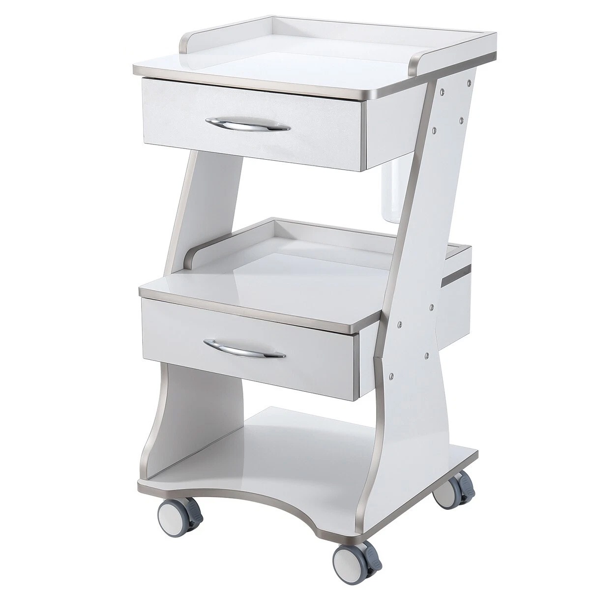 Dentech G06 dentale gerätewagen mit automatischer wasserflaschenversorgung und schubladen