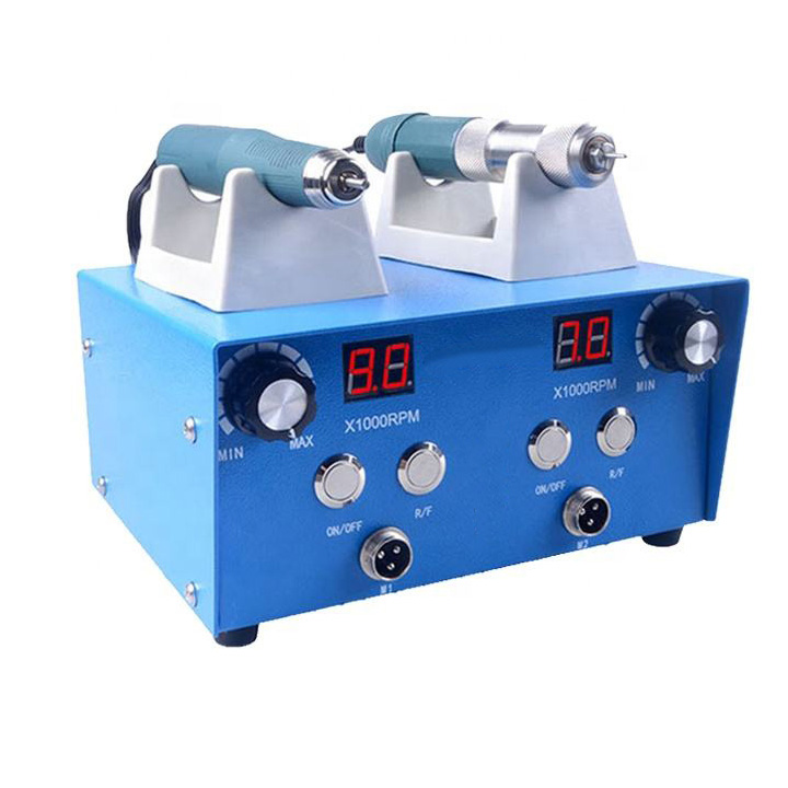 AI-TE® AT-CM-38 Bürstenloser Mikromotor Polierer für Dentallabore mit AT-A4- und AT-A7 Handstück