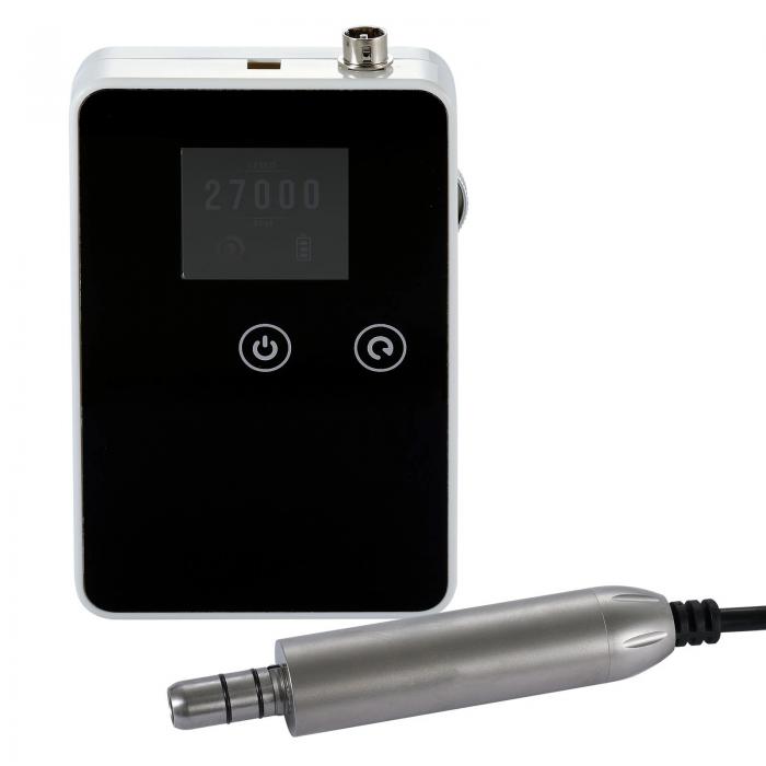 Tragbarer bürstenloser mikromotor zahntechnik mit elektromotor vom typ E