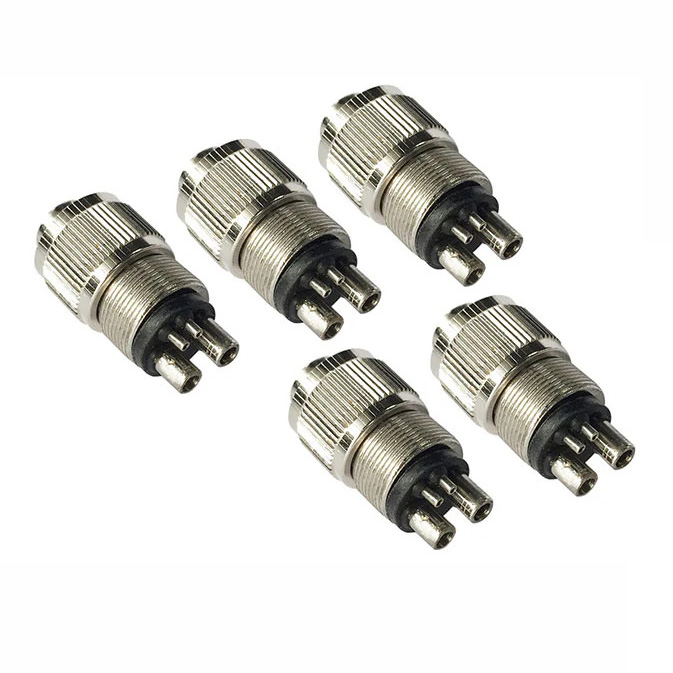 5 Teiliger Dental Adapterkonverter für Turbine Handstücke (4-Loch auf 2-Loch)