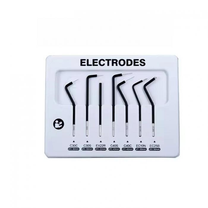 7-teiliges Set Elektrodenspitzen für die zahnärztliche Elektrochirurgie