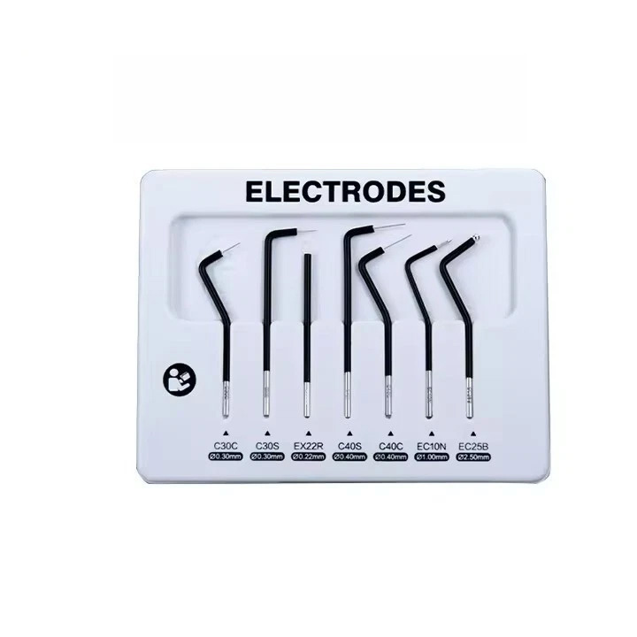 7-teiliges Set Elektrodenspitzen für die zahnärztliche Elektrochirurgie