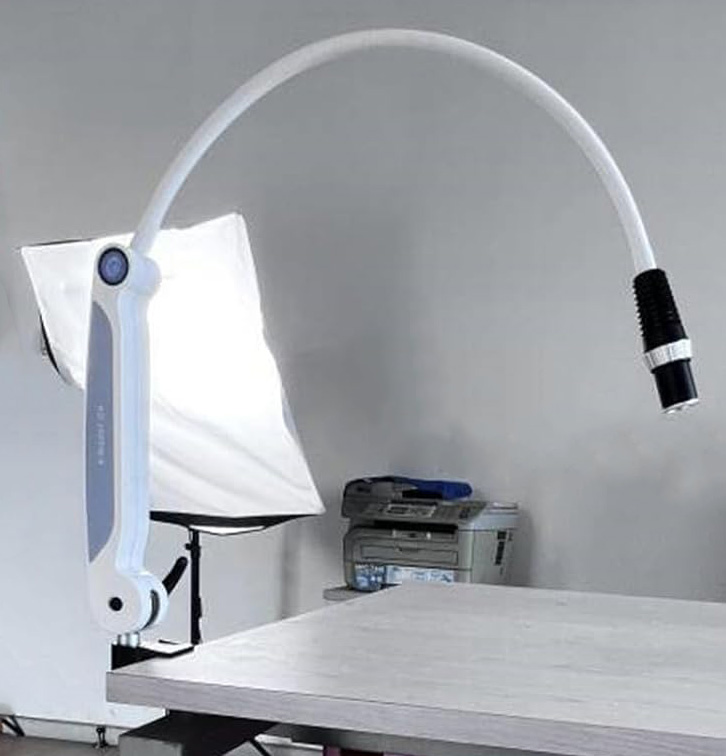 KWS KD-2005W-4 LED-Untersuchungsleuchte für Zahnärzte, verstellbare Operationsleuchte mit Fernbedienung