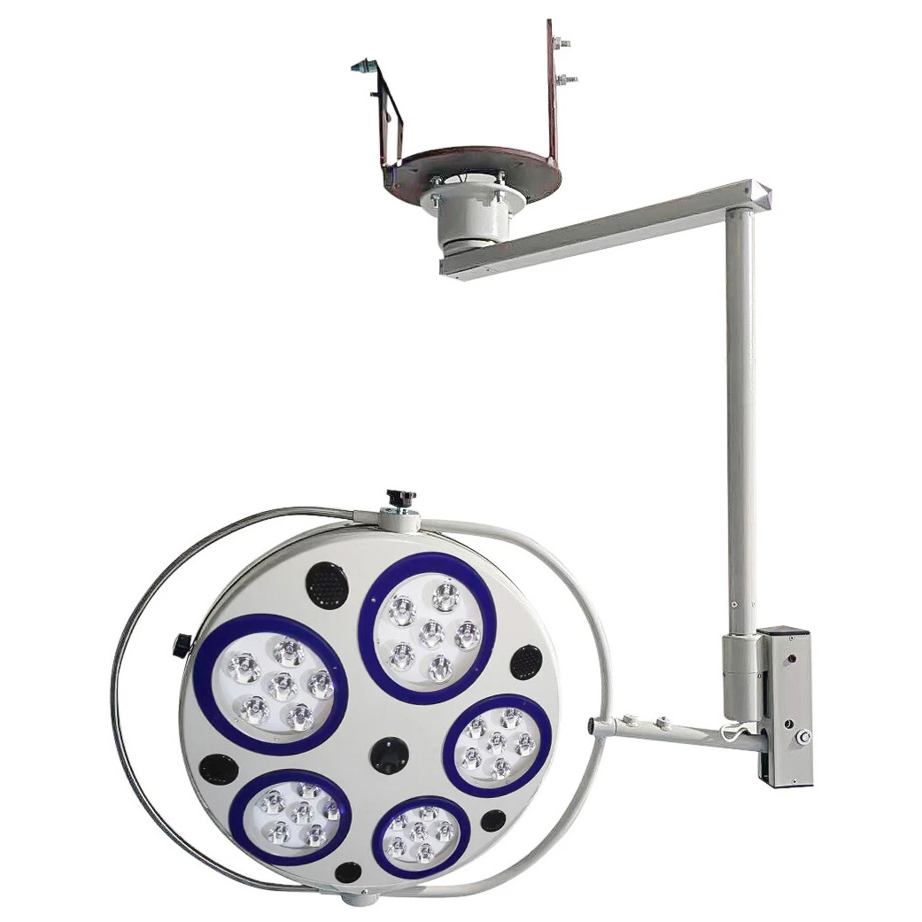 25W Dental OP Lampe, Schattenfreie Lampe, 5 Löcher, CE-zertifiziert (Deckenmontage)