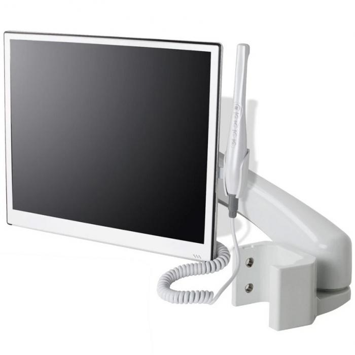 Dental Intraorale Kamera mit Monitor, 8 Millionen Pixeln, mit 17-Zoll-Monitor, Zahnarztstuhlhalterung und WLAN-Funktion