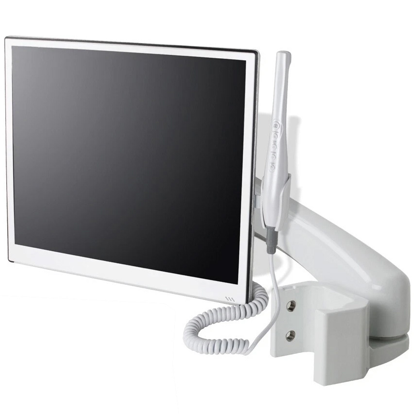 Dental Intraorale Kamera mit Monitor, 8 Millionen Pixeln, mit 17-Zoll-Monitor, Zahnarztstuhlhalterung und WLAN-Funktion