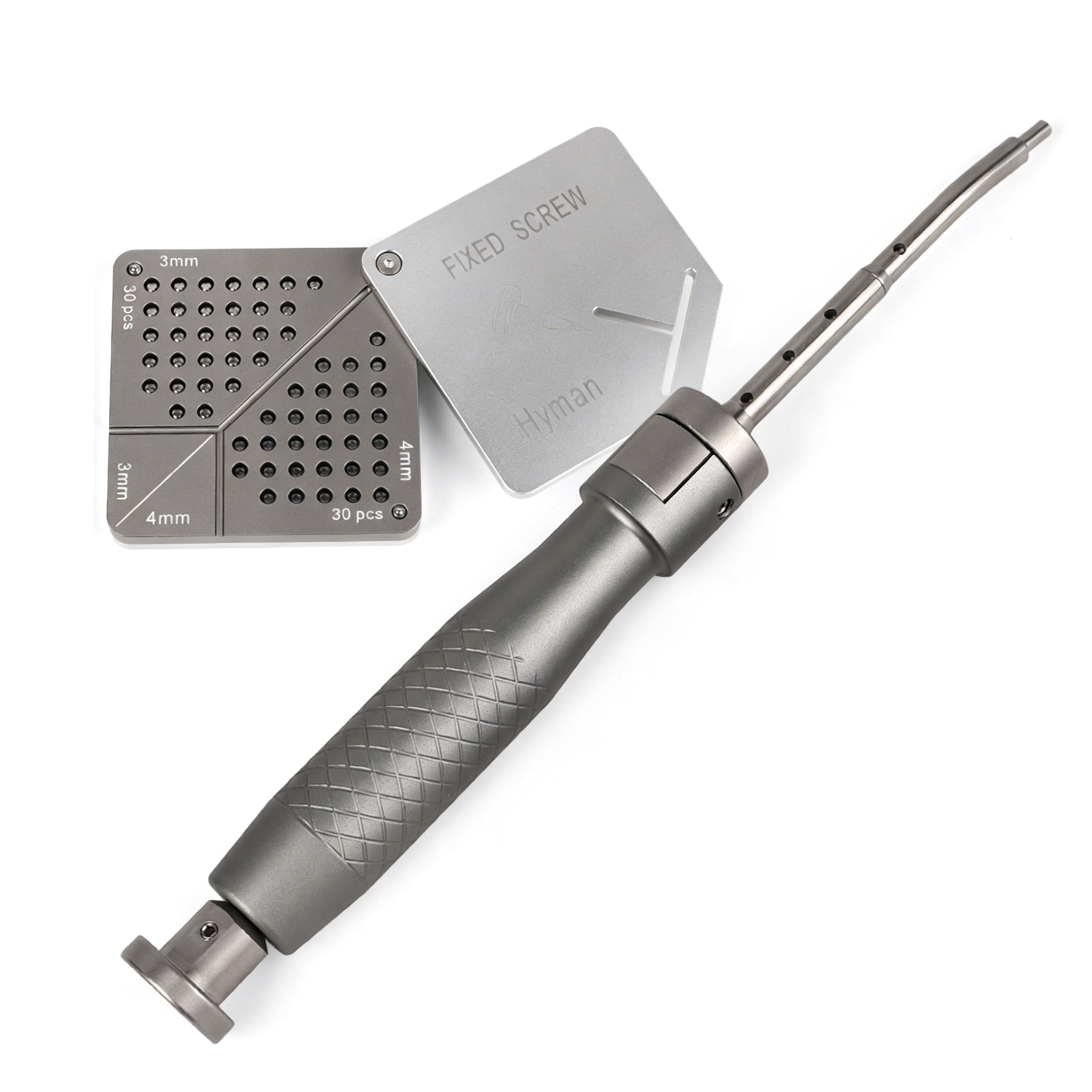 SEGMA Automatisches Mini-Membranfixationssystem, 30 Stück Knochenstifte 3mm / 4mm für FGG & GBR