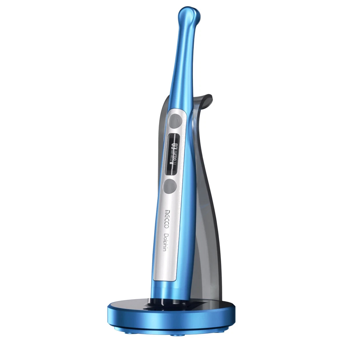 Mecco Dolphin LED-Polymerisationslampe Dental mit integriertem Radiometer und Mikro-Polymerisationslinse