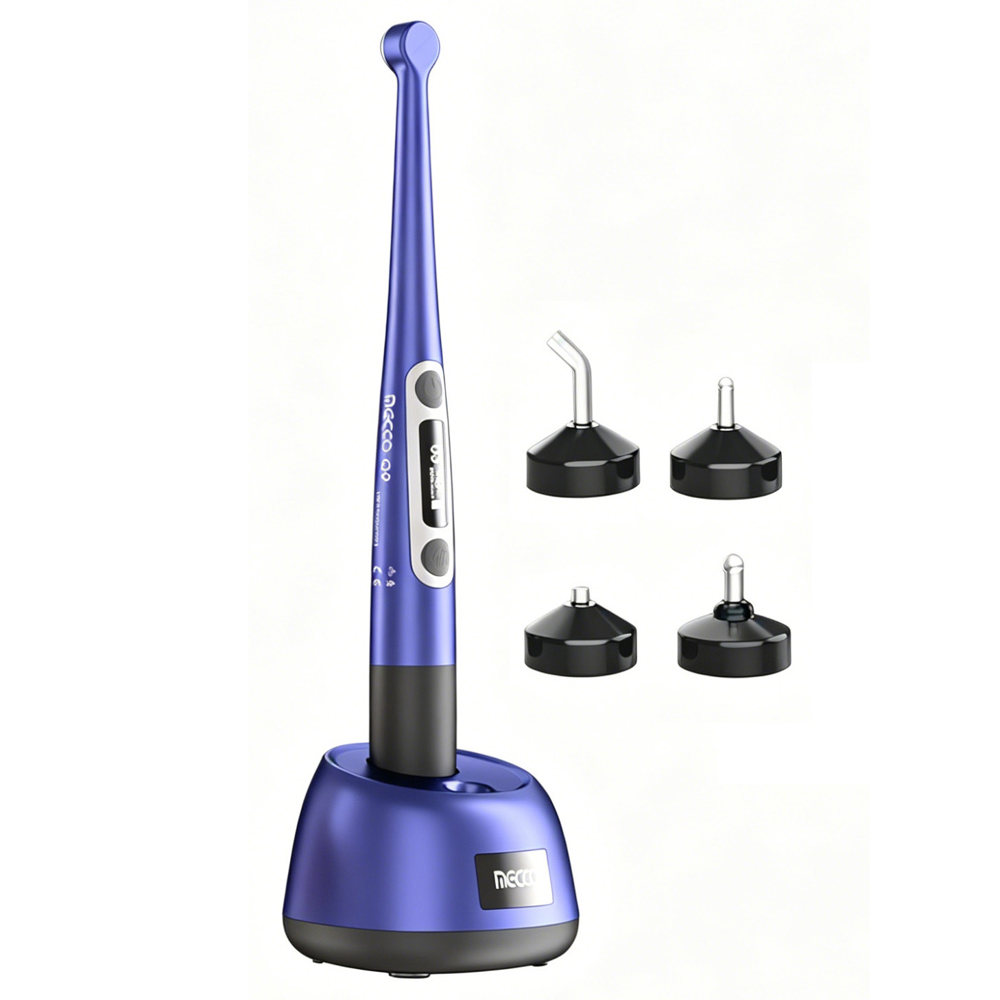 Mecco Q9 Kabellose LED-Polymerisationslampe Dental mit integriertem Lichtmesser und Kariesdetektor