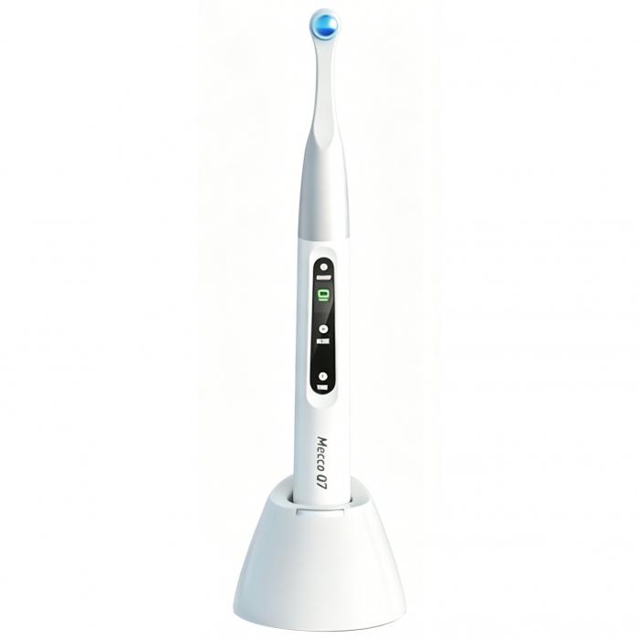 Mecco Q7 Kabellose LED-Polymerisationslampe Dental, max. 2500 mW/cm²