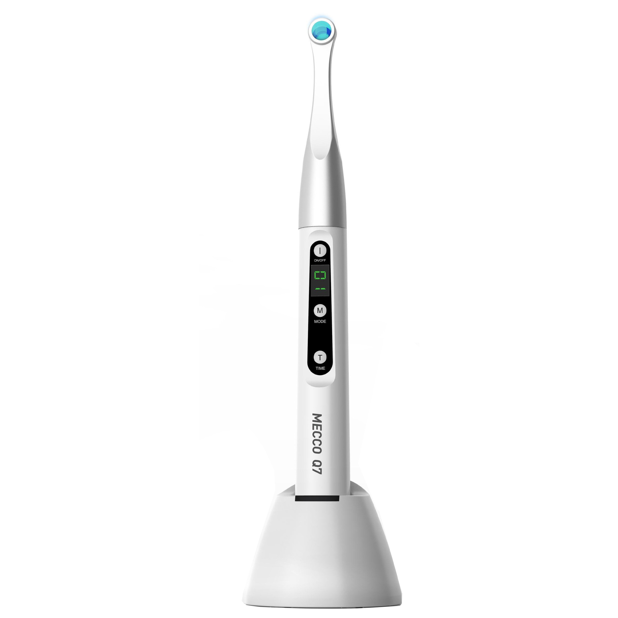 Mecco Q7 Kabellose LED-Polymerisationslampe Dental, max. 2500 mW/cm²