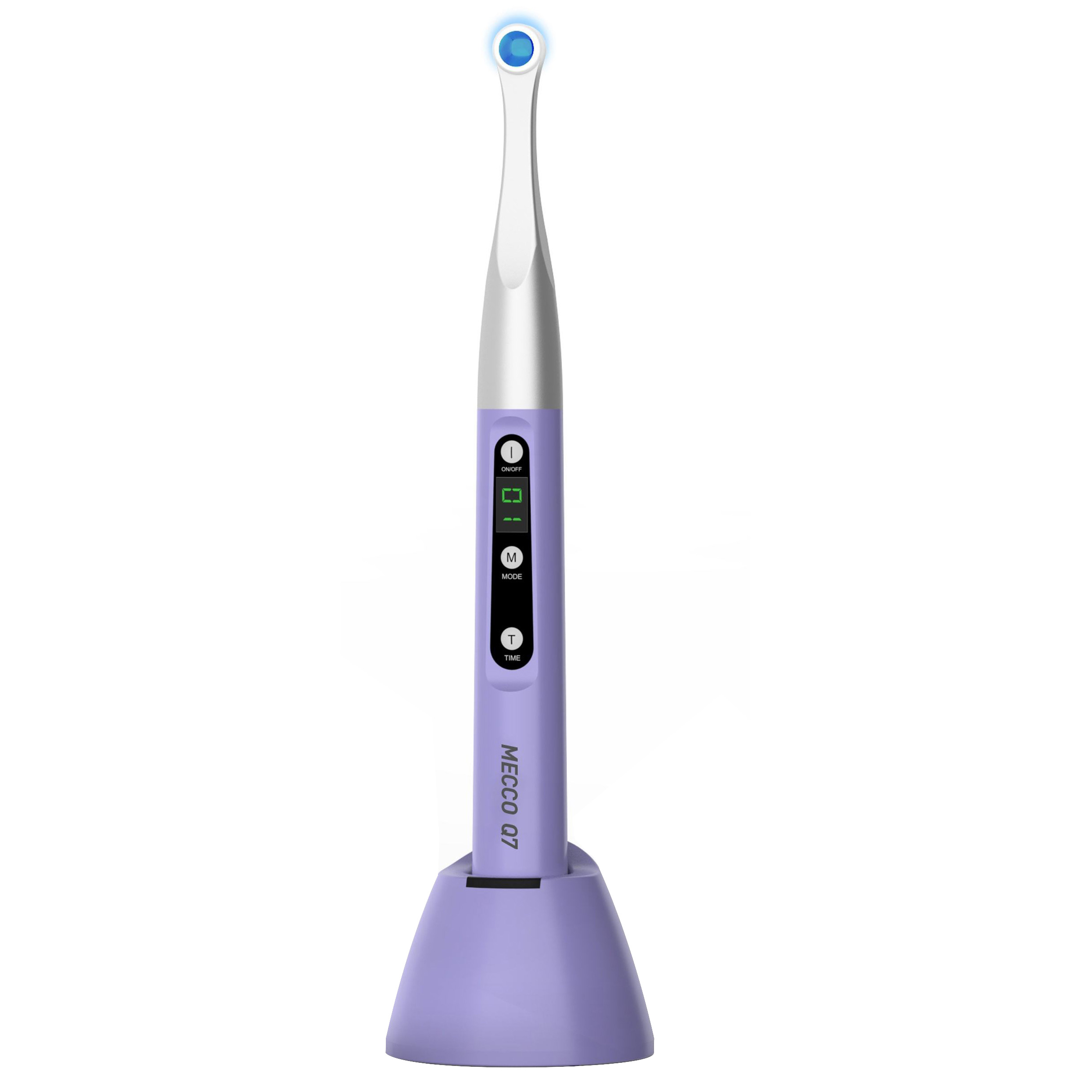 Mecco Q7 Kabellose LED-Polymerisationslampe Dental, max. 2500 mW/cm²