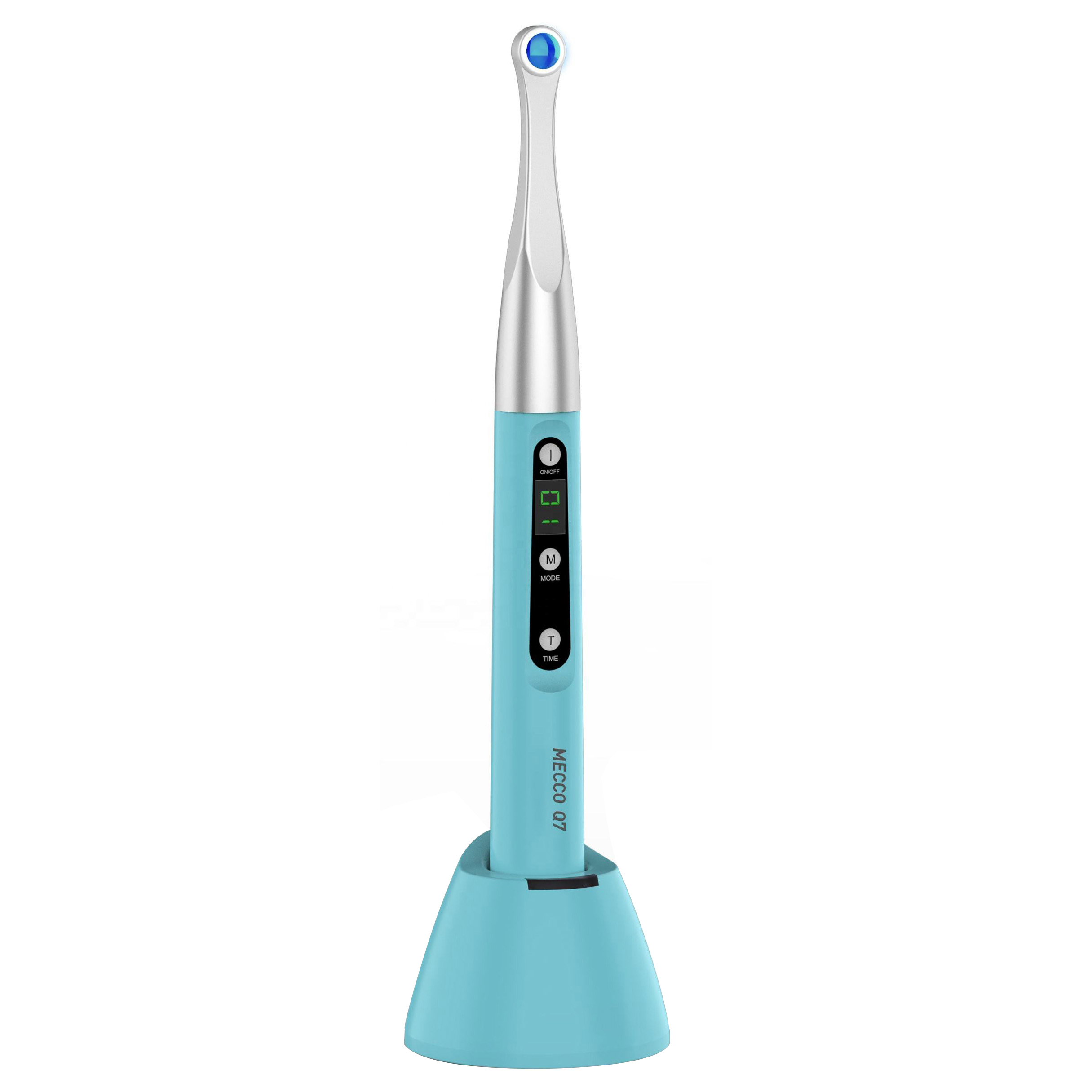 Mecco Q7 Kabellose LED-Polymerisationslampe Dental, max. 2500 mW/cm²