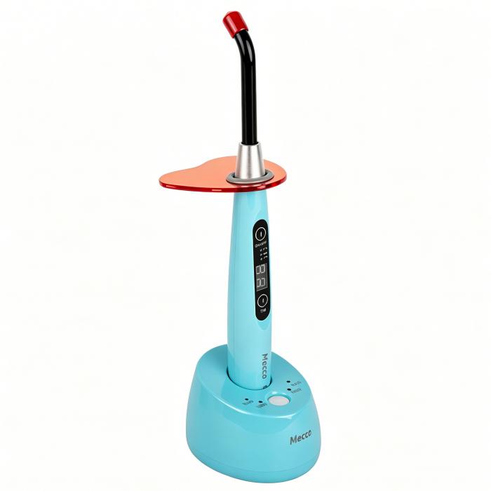 Mecco Q5 LED-Polymerisationslampe Dental (max. 1600 mW/cm²) mit integriertem Radiometer