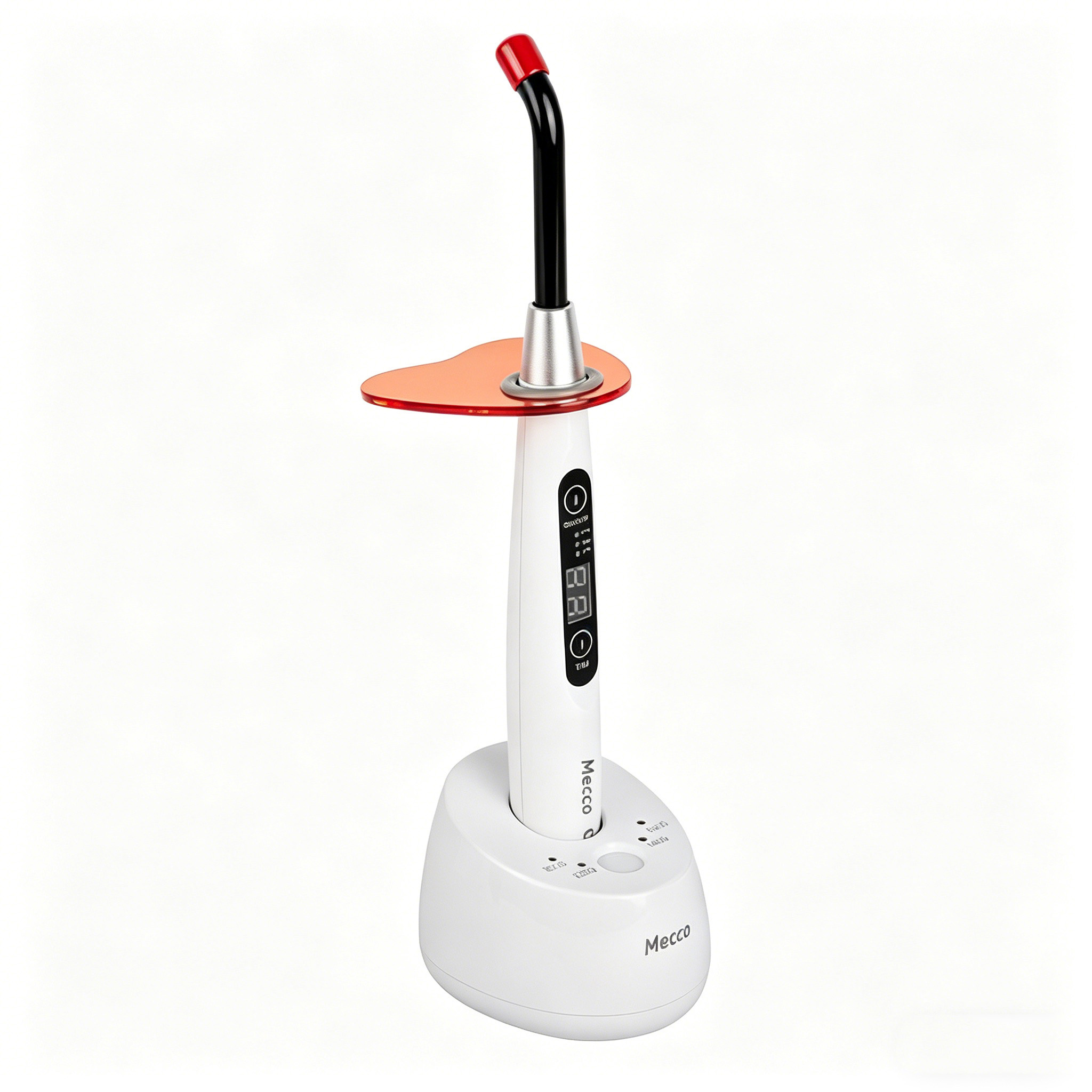 Mecco Q5 LED-Polymerisationslampe Dental (max. 1600 mW/cm²) mit integriertem Radiometer