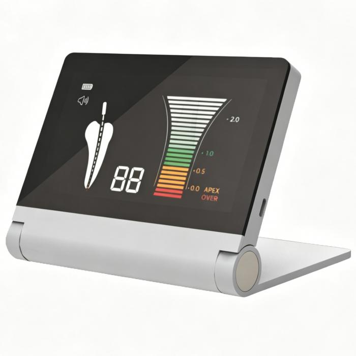 Mecoo A7 Dental Faltbarer Apexlokalisator mit 4,1-Zoll LED-hintergrundbeleuchtetes Display