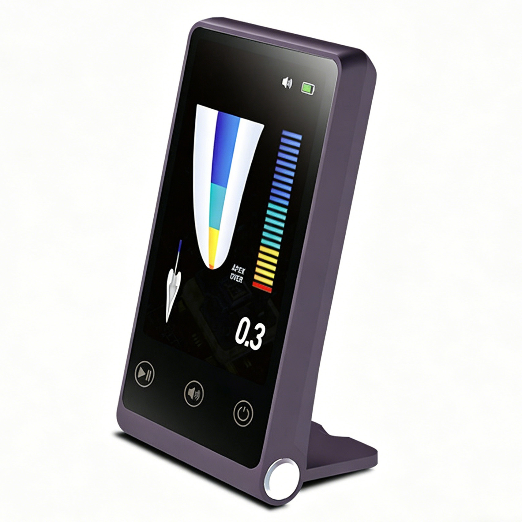 Mecoo R7 Dental Faltbarer Apexlokalisator mit 3,5-Zoll-TFT-Bildschirm