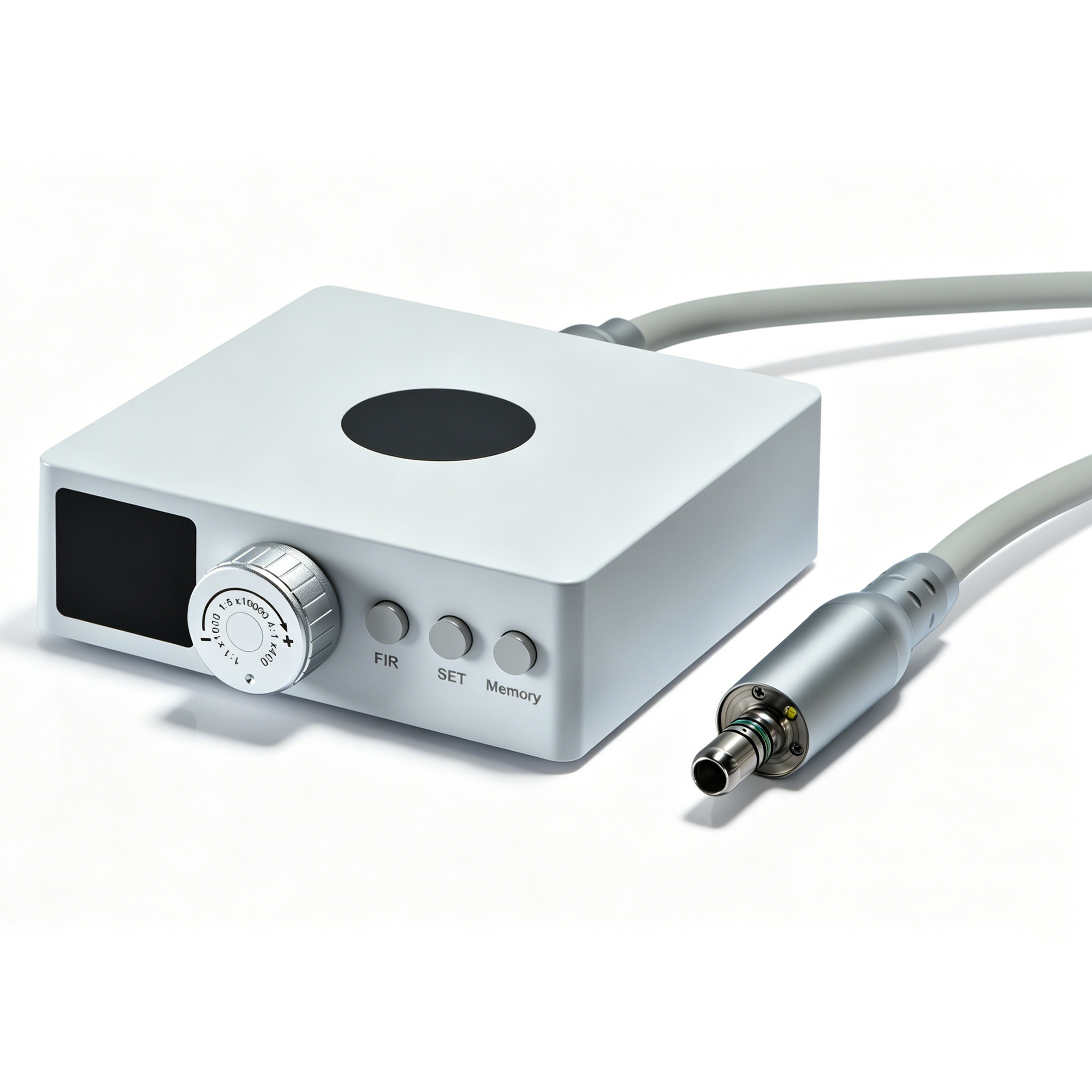 Dental LED Bürstenloser Mikromotor, 4 Löchern, drei Modi: 16:1 / 1:1 / 1:5