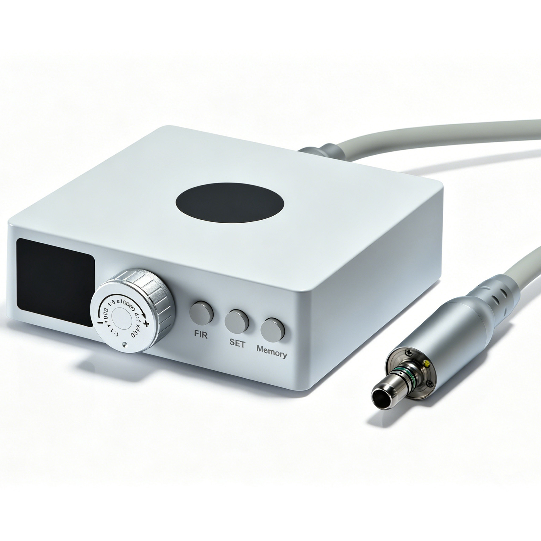 Dental LED Bürstenloser Mikromotor, 4 Löchern, drei Modi: 16:1 / 1:1 / 1:5