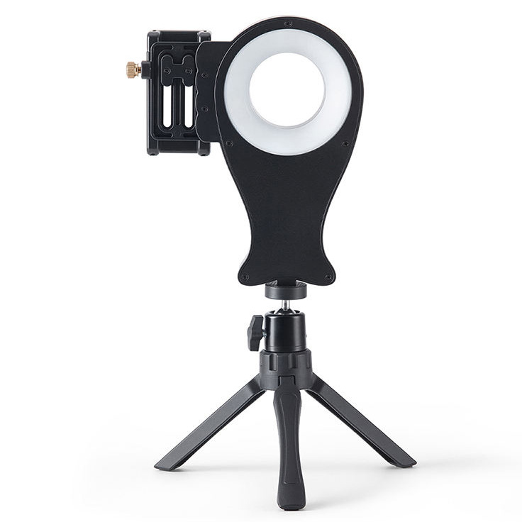 LED-Ringleuchten für Dentalfotografie mit 3 Farbtemperaturmodi