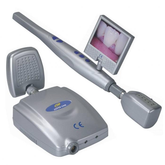 MLG® CF988 Drahtlose Intraorale Kamera mit kleinem LCD‑Monitor