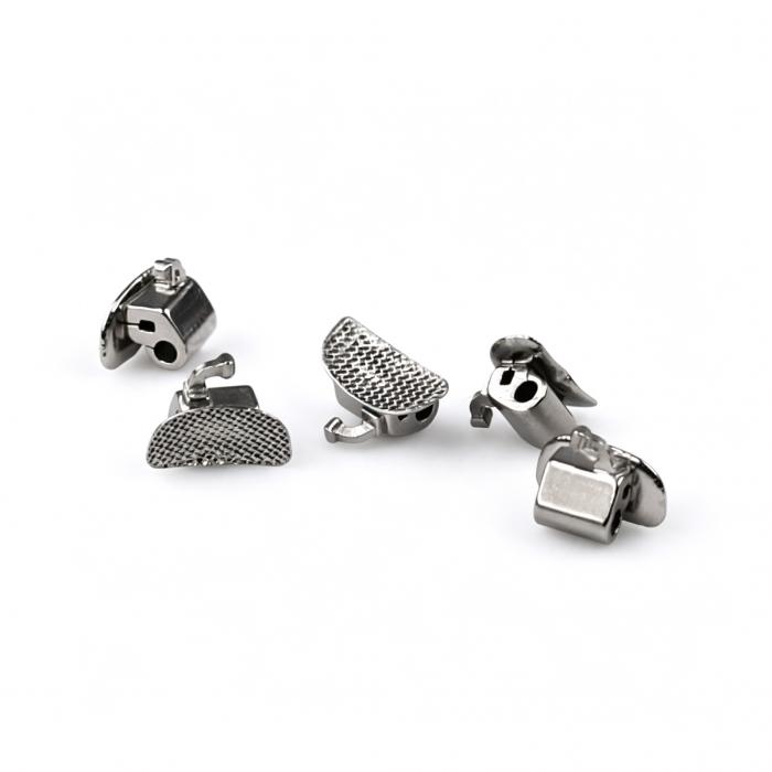 20 Stück/Packung dentale kieferorthopädische Mini‑Bracket mit sphärischer Netzbasis für ROTH‑Technik