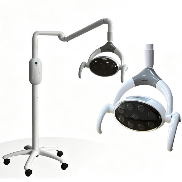 KY® P106B 28W OP-Leuchte für den Dentalbereich, mit 9 LED-Lampen, LCD‑Patientenlicht, 4500K (Stehtyp)