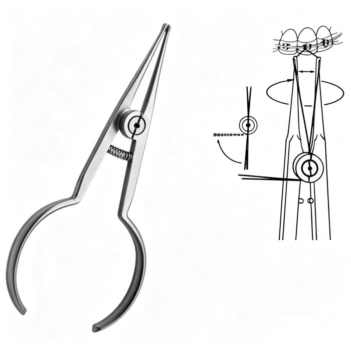 Kieferorthopädische Zange Zahnbürste 630-101