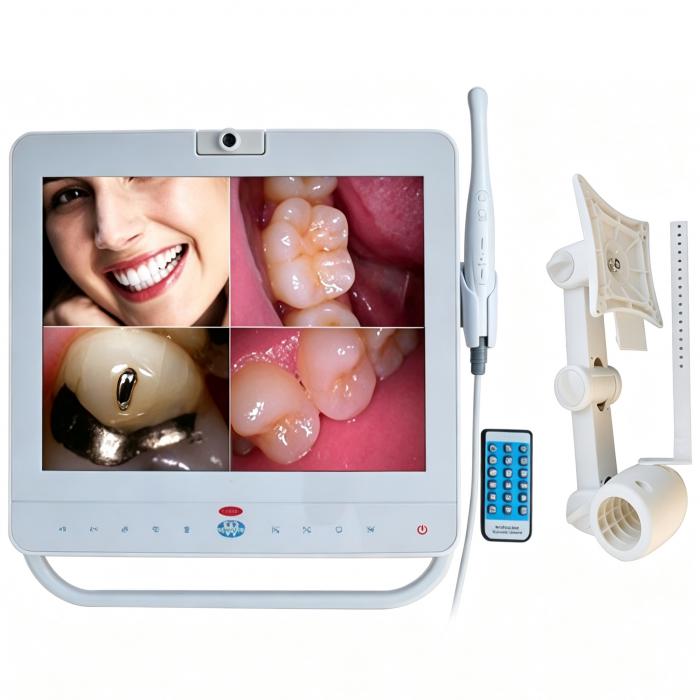 Magenta MD1500 Kabelgebundenes dentales Intraoral‑Kamerasystem mit 15‑Zoll‑Monitor und LCD‑Halterung