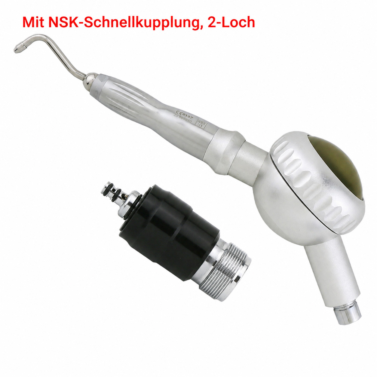 Pulverstrahlgerät Dental für M4 KAVO NSK W&H Bien Kupplung