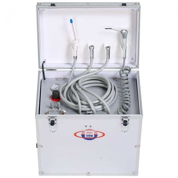 Best® BD-402 Mobile Dentaleinheit + Kompressor +Saugsystem +Multifunktionsspritze
