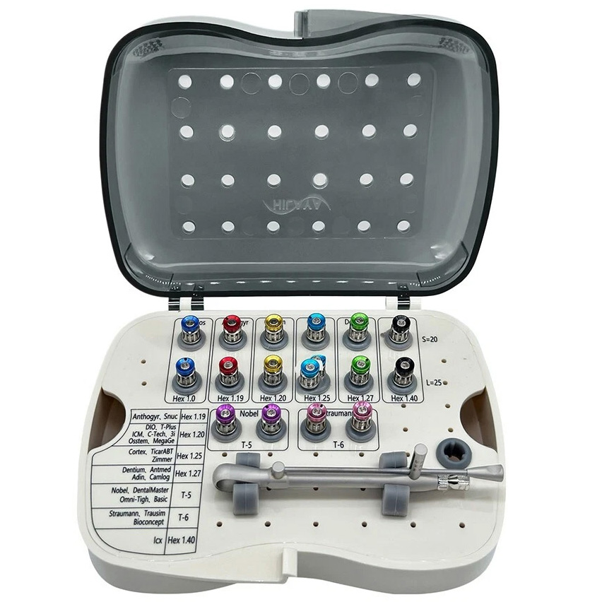 HLY XLY-NLBS100 Universelles Drehmomentschlüssel-Set für dentale Implantat-Abutments