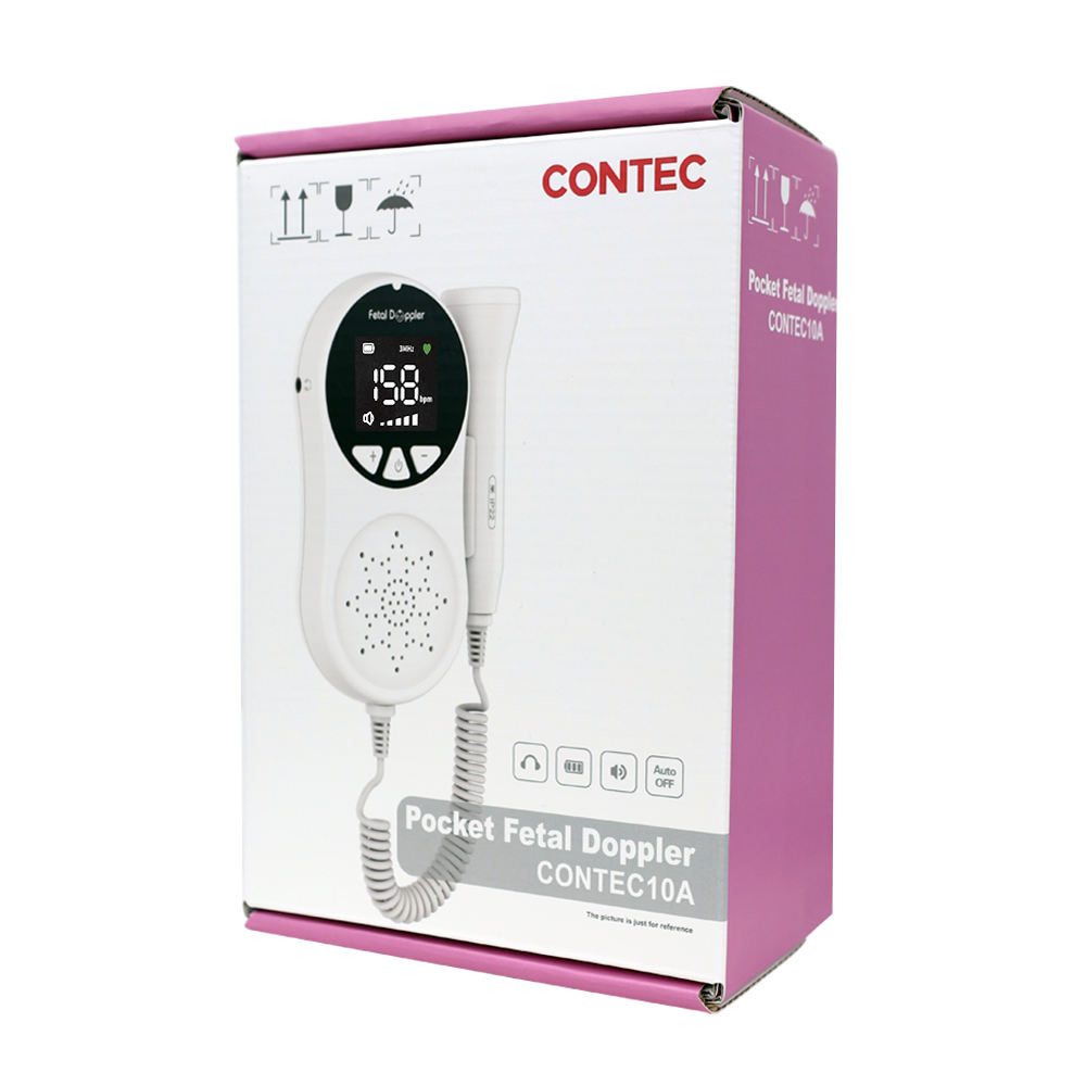 CONTEC 10A(LED) Fötus herzfrequenz-detektor / Herzschlag Gerät Baby