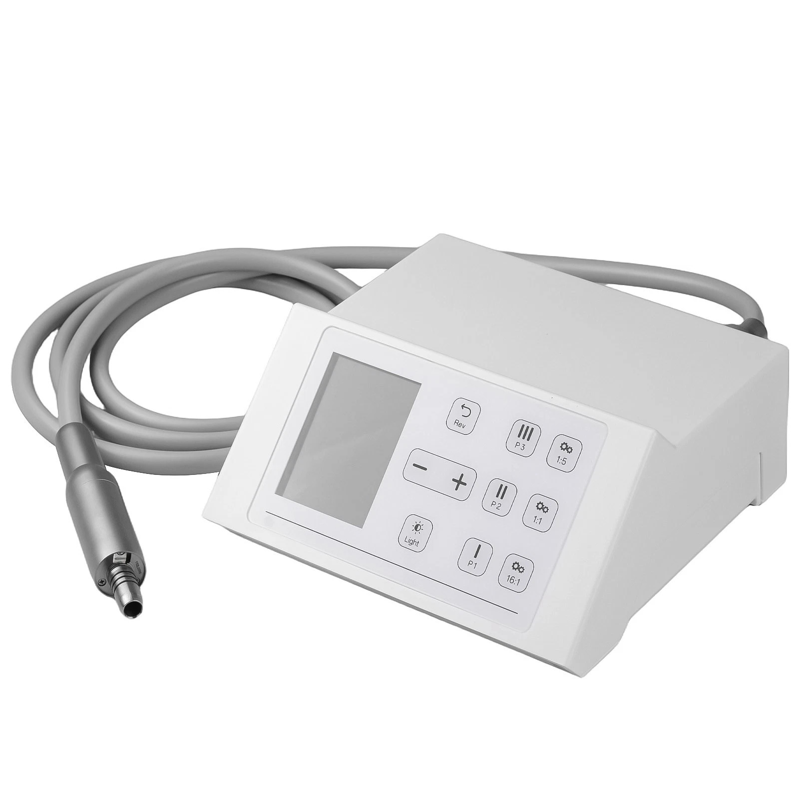 Zahnärztlicher bürstenloser elektrischer Mikromotor mit LED, 2000-40.000 U/min, 4-Loch-Anschluss
