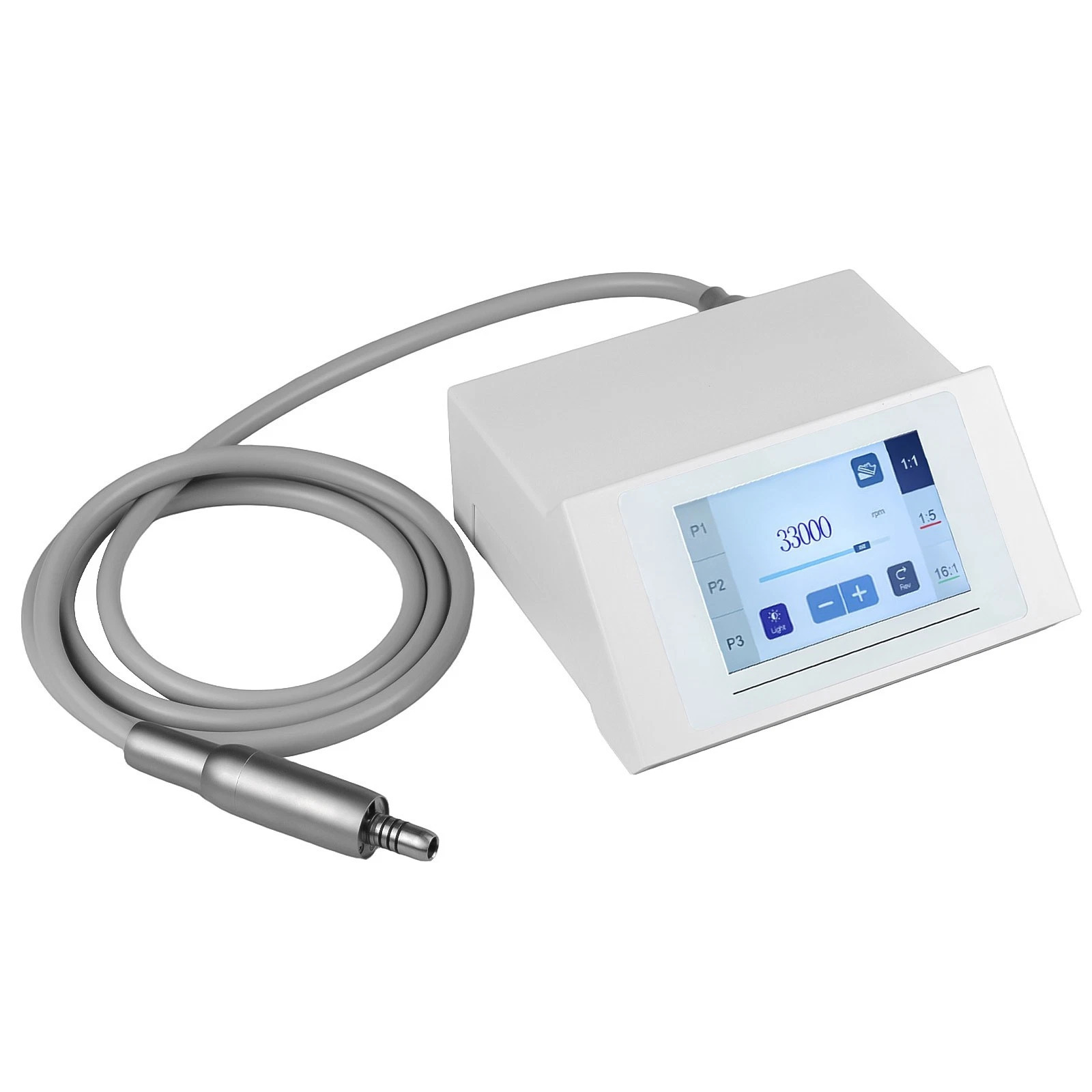 Bürstenloser Motor für Zahnrestaurationen (Touchscreen, 4-Loch-Anschluss, einstellbare Drehzahl)