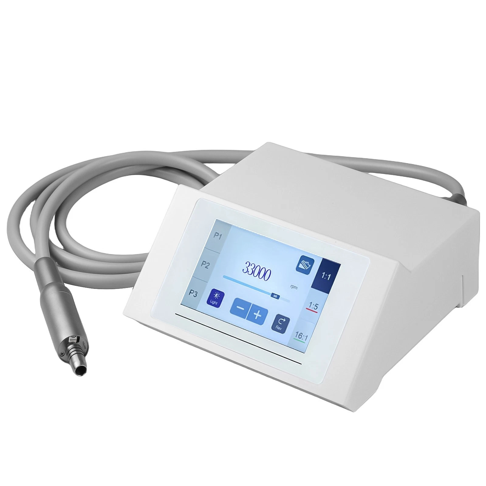 Bürstenloser Motor für Zahnrestaurationen (Touchscreen, 4-Loch-Anschluss, einstellbare Drehzahl)