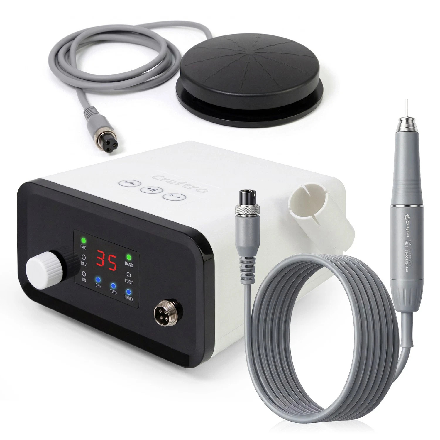 Craftro VK-MM2 Dentallabor Elektrischer Mikromotor mit 50.000 U/min Handstück