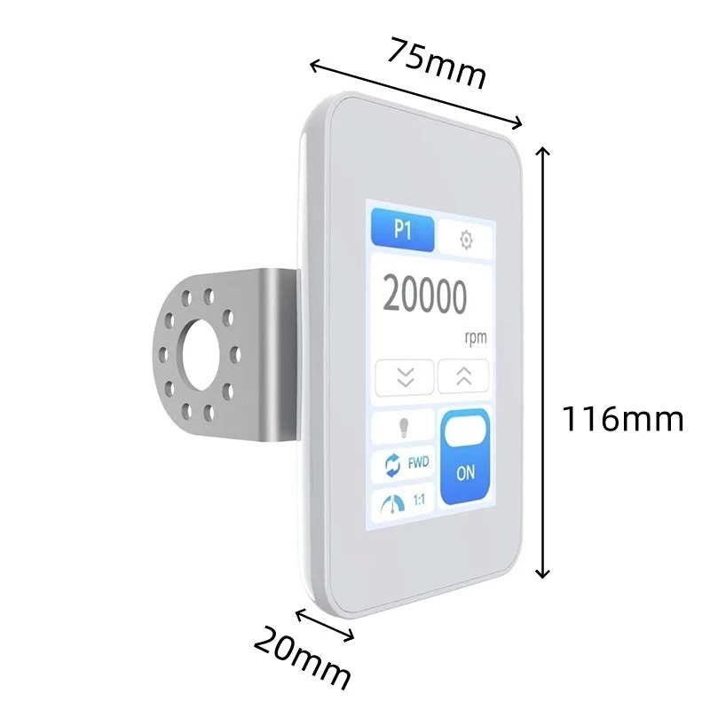 Bürstenloser Einbau-Mikromotor für die Zahnarzt Behandlungseinheit (mit Touchscreen)